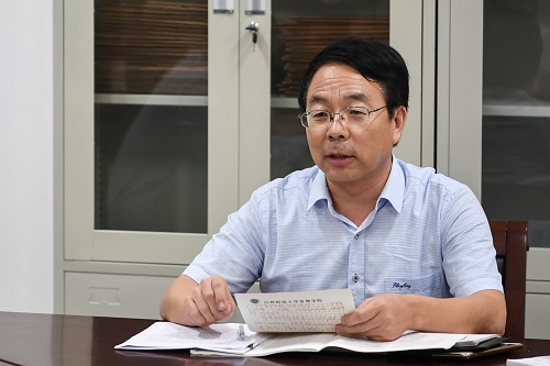 院党委书记吴文国讲话